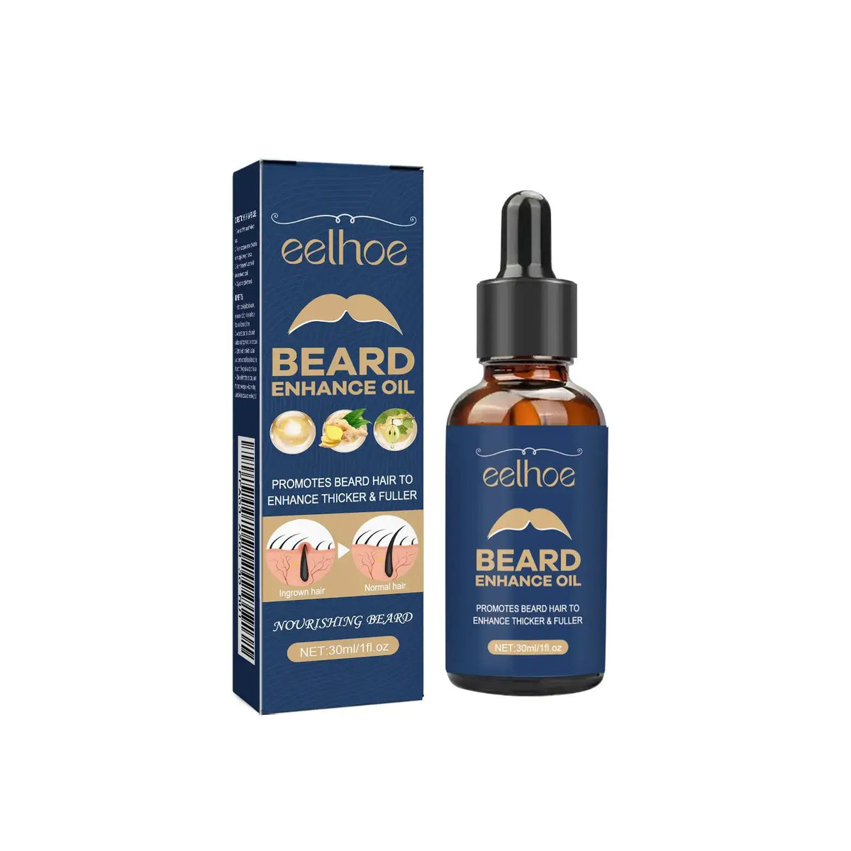 Men’s Beard Oil – Strengthening, Softening & Nourishing Formula