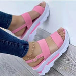 Women’s Wedge Sandals – Summer Fashion Low Platform Heeled Shoes | Comfortable & Stylish Women’s Footwear