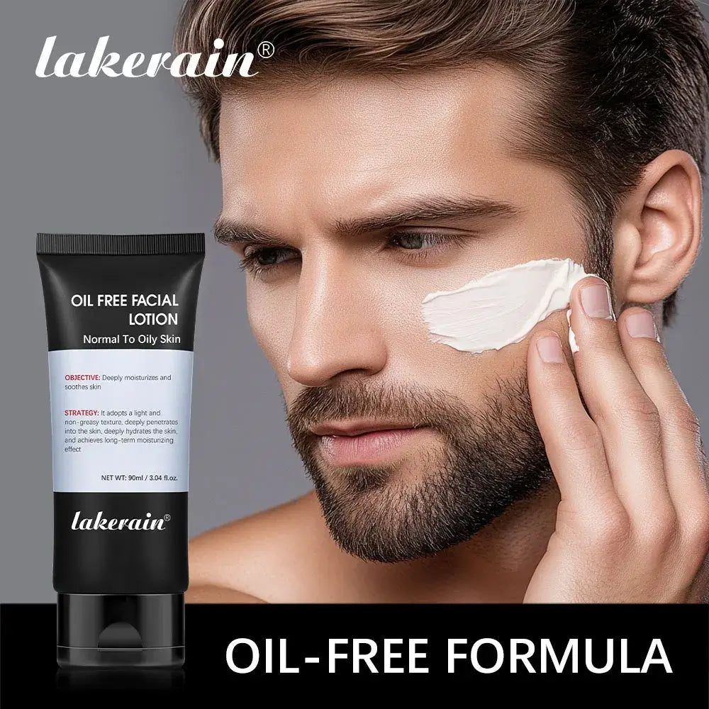 Men’s Oil-Free Hydrating Facial Lotion – Moisturizer for Normal & Oily Skin