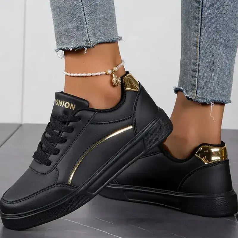 Women’s Fashion Sneakers – Comfortable, Breathable Walking Shoes | Soft Flats for Everyday Wear