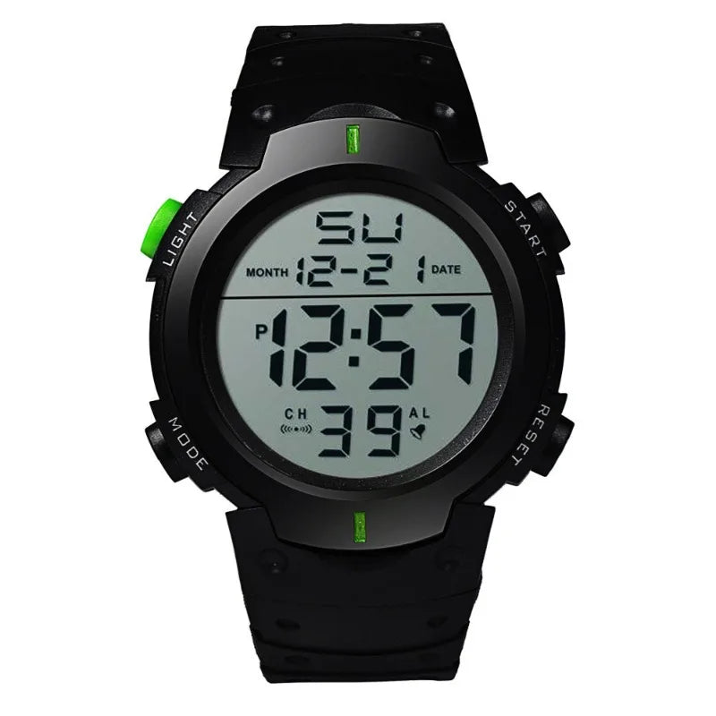 Unisex Multi-Function Electronic Watch – Large Dial & Alarm