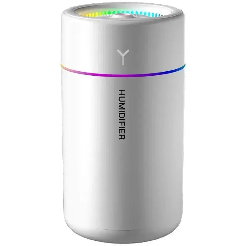280ML Air Humidifier – Silent Aroma Diffuser with Colorful Light for Home & Car