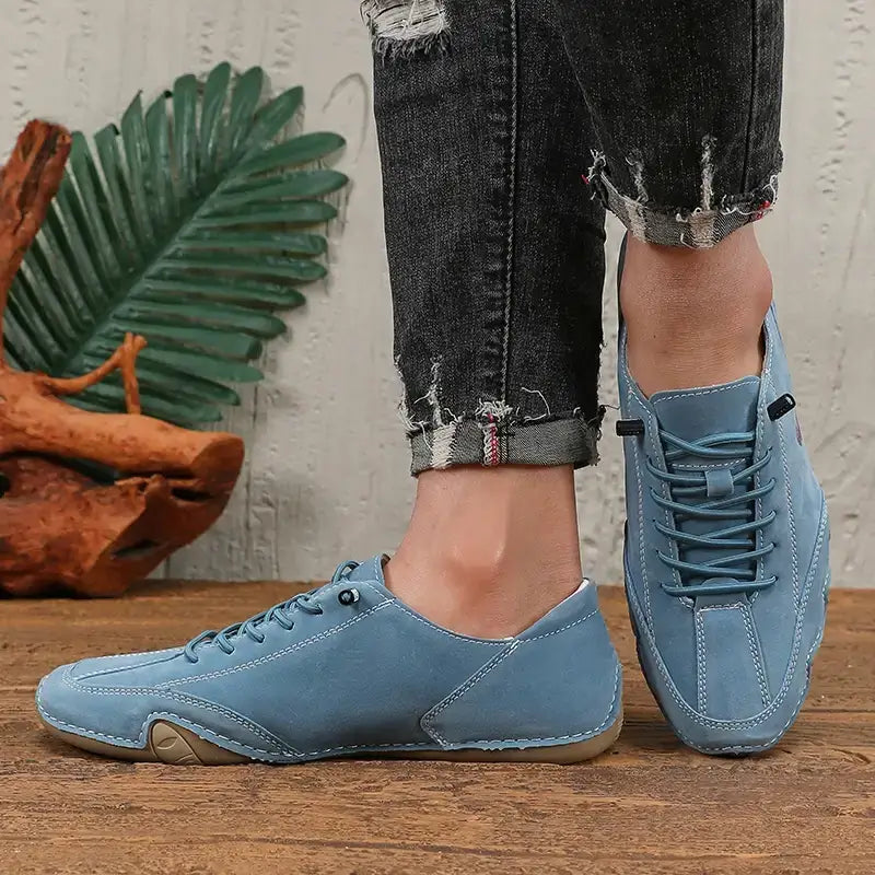 Men’s Retro Industrial Boots – Breathable & Lightweight Comfort